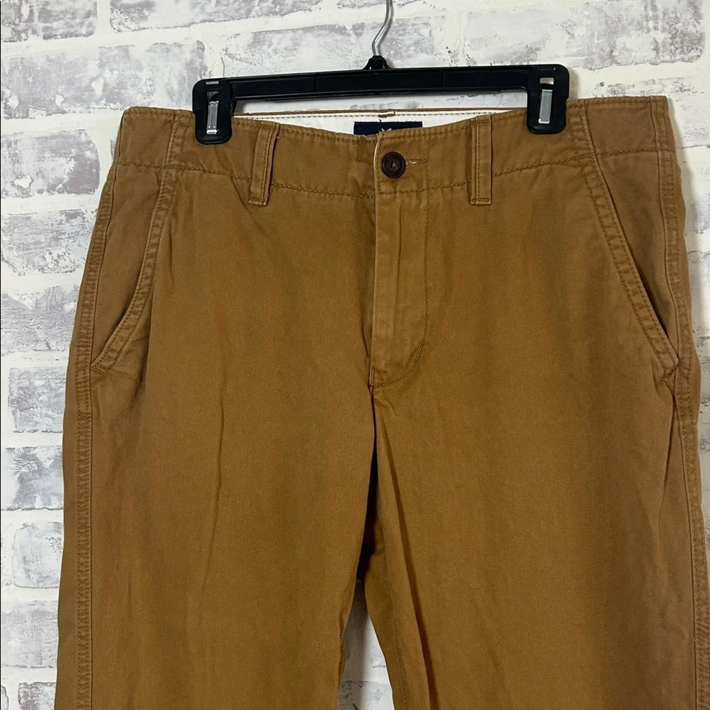 American Eagle Outfitters 34x34 Tan Chinos Original Straight Khaki Pants Y2K